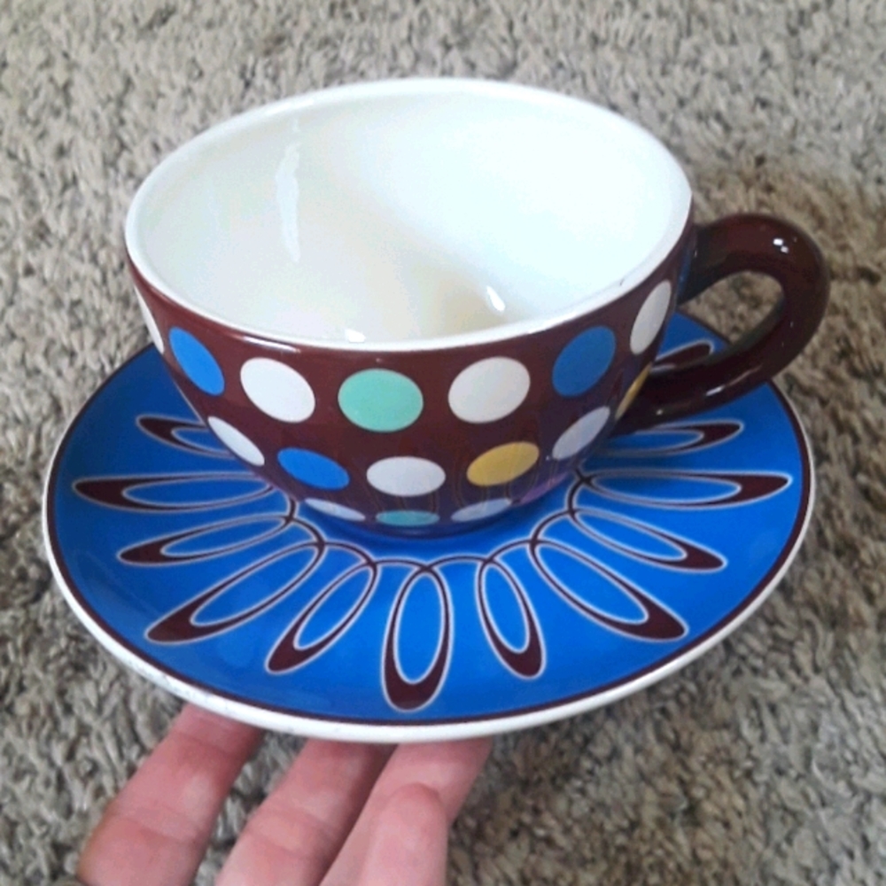 Beautiful Cup and Saucer Set